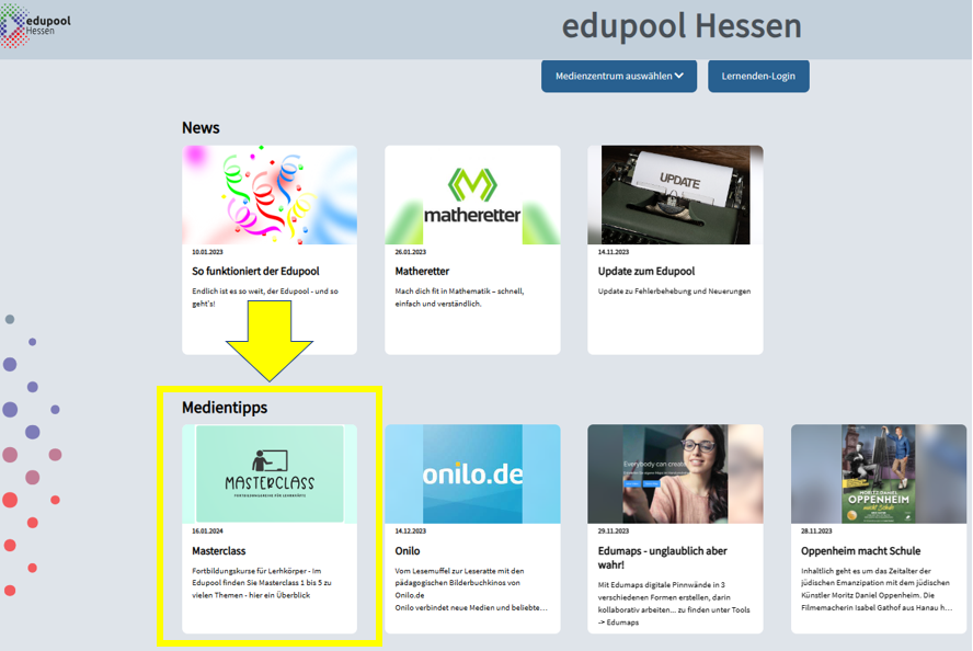 Die Masterclass-Reihe – die Fortbildungsreihe zum zeitgemäßen Unterrichten in Ihrem Edupool